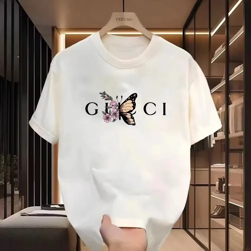 Streetwear Brand Flower - 여름 만화 꽃 티셔츠 남성 여성