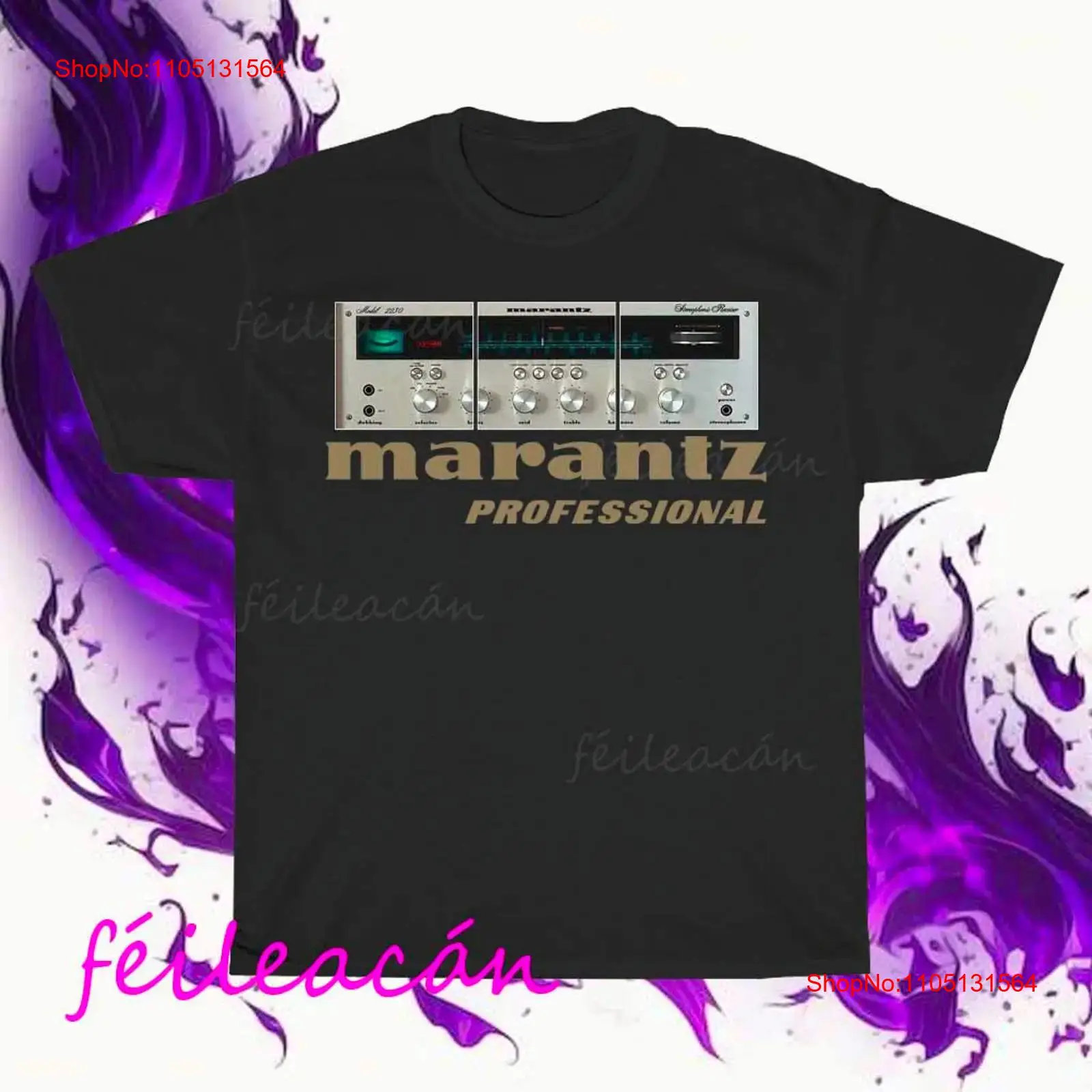 Streetwear Brand China - 새로운 마란츠 앰프 로고 아메리칸 티셔츠