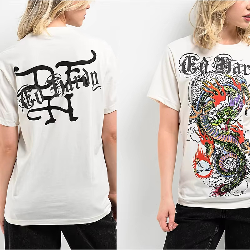 일본 드래곤 Y2k 스트리트 트렌디 타투 브랜드 티셔츠 - Streetwear Brand In Japan 리뷰 및 가격