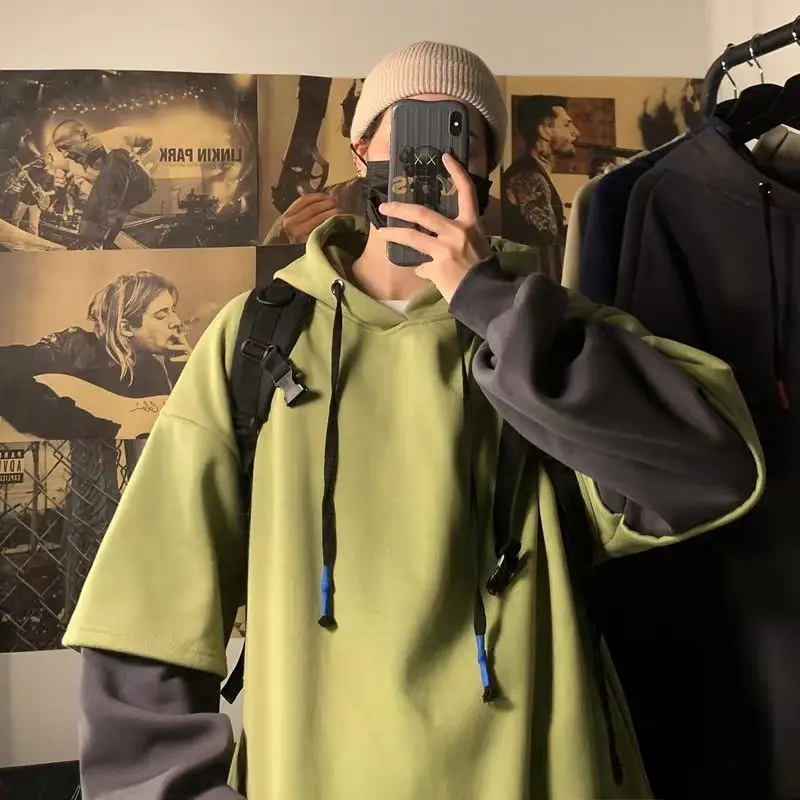 남성용 후드 스웻셔츠, 블랙 후드, 힙합 남성 의류,  - Streetwear Brand Cheap 리뷰 및 가격