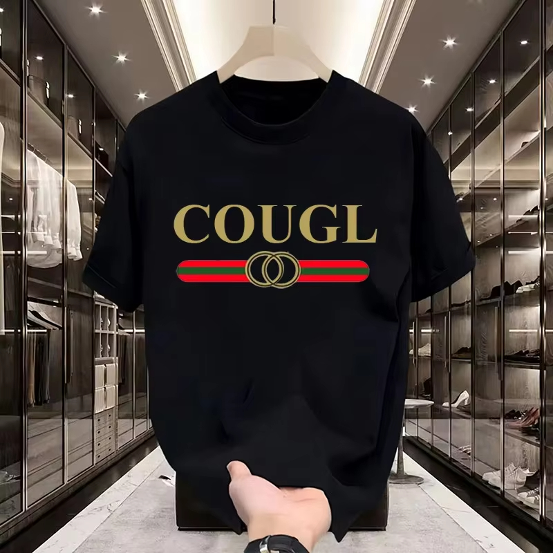 패션 브랜드 프린트 남성 티셔츠 여름 남성 탑 티셔츠  - Streetwear Brand Shirts 리뷰 및 가격