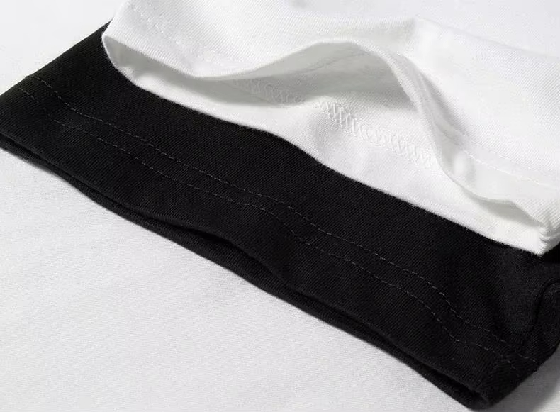 100% 순면 남성용 명품 브랜드 레터 프린트 티셔츠, - Streetwear Clothing Brands 리뷰 및 가격