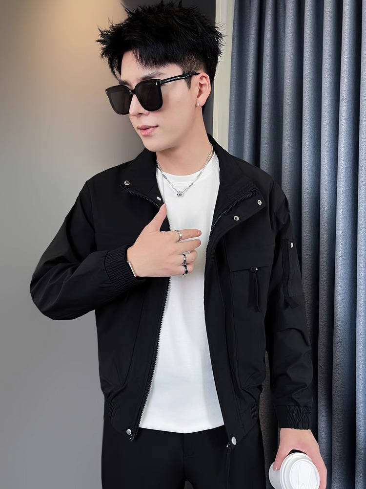 Faionable 캐주얼 작업복 자켓 남성용 한국 슬레 - Streetwear Brand Top 리뷰 및 가격