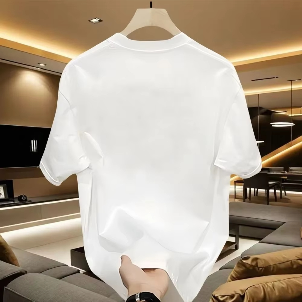 100% 순면 남성용 명품 브랜드 레터 프린트 티셔츠, - Streetwear Clothing Brands 리뷰 및 가격