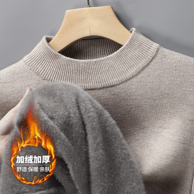 하프 터틀넥 니트 스웨터 새로운 가을/겨울 목 목 스웨 - Streetwear Brands 리뷰 및 가격