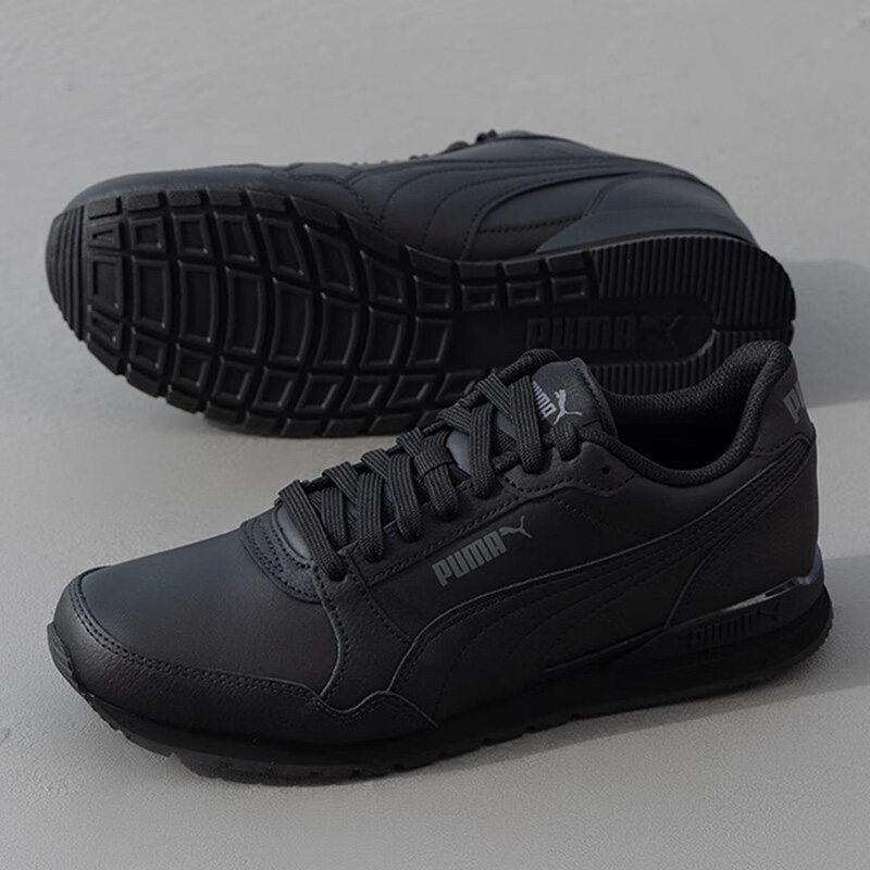 푸마 384855-11 2026 남성용 풀 블랙 가죽  - Puma Shoes Rs-X 리뷰 및 가격